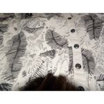 Ecote  babydoll palm printed Romper XS Photo 3