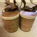 Caslon Neutral Suede Stacked Heel Minimalist Coastal Grandma Sandals Photo 4