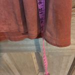 Women's bohemian Rust Embroidered Long Sleeve dress size M Size M Photo 4