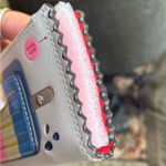 Kate Spade Authentic  Popsicle leather bifold snap/zip/ID Wallet Photo 11