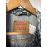 Levi's Vintage  Cotton Button Up Denim Jean Jacket in Blue‎ Size Medium Photo 3