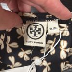 Tory Burch Black little leaves mid rise swim bottom size XL Photo 3