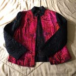Black Paisley Kimono Style Jacket Photo 1