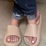 Story Taupe Cloud Insole Cushion Slip On Slide Photo 0