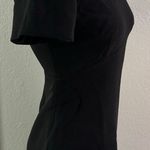 ZARA NEW $50 Trafaluc Embellished Black Collar Work Classic Dress S Photo 2
