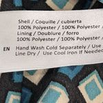 Band of Gypsies B.O.G. Band Of The Free Womens Genevieve Teal Diamond Long Sleeve Mini Dress S Photo 10