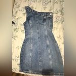 ZARA   denim One-Sleeve dress Photo 2