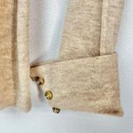 Minnie Rose Light Brown Button Down Merino Wool Cardigan Sweater XS Photo 3