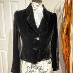 Caslon Velvet Silk Blazer Victorian Steampunk Costume Casual Work Winter Fall Rave Vintage Photo 0