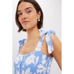 NWT Tuckernuck Hyacinth House Lupine Midi in Blue & White Floral Tank Dress S Photo 2