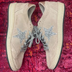 Golden Goose  Beige Sneakers with Silver Star Photo 0