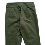 Loft Pants Army Green Stretch High Rise High Waisted Tapered Ankle Pants Size 12 Photo 6