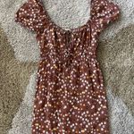 PacSun  Brown Floral Mini Dress Photo 1