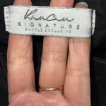 KanCan Women's Cropped Skinny Jeans Mid Rise Shark Bite Fringe Hem Black Size 31 Photo 6