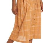 Patagonia Lightweight A/C Skirt, Orange Plaid Photo 0