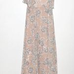 Lovers + Friends  Taylor Maxi Dress Floral Blush Pink Size 0 Photo 3