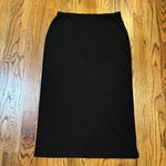 Cherokee Elegant Black Maxi Skirt with Delicate Gray Embroidery size xl Photo 1