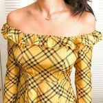 Urban Outfitters UO Kristen Plaid Square-Neck Dress Photo 1