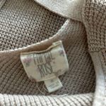 Hippie Rose  Cream Sweater Sz SM Photo 4