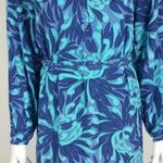 Banana Republic  Blue and Green Midi Dress size 2 Photo 0