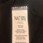 Nation Ltd Etoile Bubble Hem Combo Dress - Jet Black Size Small Photo 7
