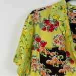 Urban Outfitters Citrus Gardenia Souvenir Button Down Top Size Small Photo 2