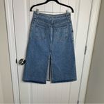 Stella McCartney  blue‎ denim midi skirt size 40 Photo 1