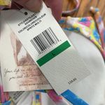 Jessica Simpson  Tie-Dyed Cropped Keyhole Cami Bikini Top Size XL‎ NWT Photo 8