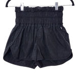 Free People Black Women's Shorts Size Small The Way Home Black Athletic Shorts Photo 0