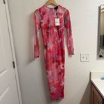 Bardot  Lena Mesh Midi Dress In Wildflower Size Small (US 4) BNWT Photo 1