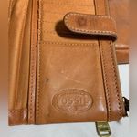 Fossil  Erin Foldover Leather Tote Crossbody Bag and matching wallet Photo 13