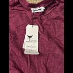 Woman shirt top 2xl cute short sleeve Red Size XXL Photo 2