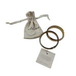 Ettika  - Simple Stackable Bangle Bracelet Set in 18k Gold Plate Photo 0