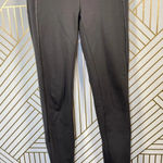 Vince Gray Leather Piped Legging Joggers Photo 3