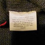 Classic Elements Vintage Embroidered Knit Button Up Black Holiday Y2K Sweater Photo 4