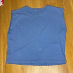 Aerie  Sleeveless Sweatshirt Blue Muscle Tank Loungewear Size Small Photo 1