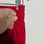 Talbots red velveteen Chatham ankle pants women's size 4P Christmas holiday Photo 4