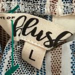 Hint of Mint HINT OF BLUSH Summer SunDress Women LG Peasant On/Off Shoulder BLUE/WHITE FLORAL Photo 2