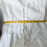 Reformation white/off white 100% Linen mini dress NWT Photo 8