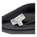 St. John Collection by Marie Gray Boucle Slub Knit Heather Grey pant Size 4 Photo 2