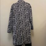 Philosophy  | Black and White Heathered Oversized Blazer/Cardigan Size medium Photo 4