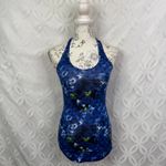 Lululemon Cool Racerback Windy Blooms Sapphire Blue Multi Tank Top Size 2 Photo 4