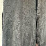 Kut From The Kloth Frida Slim Track Pant High Rise Black Faux Leather Size 2 Photo 12