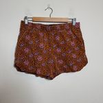 Madewell Drapey Pull-on Shorts In Warm Paisley Photo 1