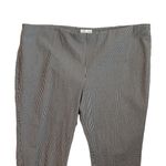 J.Jill Women Ankle Pants 16 Petite Stretch Black White Checked Preppy Coastal Photo 9