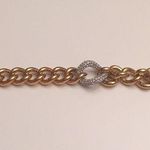 Michael Kors  gold and pavé Diamond bracelet NWT Photo 0