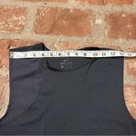 Nike EX  black DRI-FIT silky ASYMETRICAL MESH tank top sleeveless SHIRT Womens M Photo 5