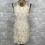 Urban Outfitters Thistlepearl Crochet Lace Floral Ivory Dress Photo 1