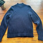Pendleton  Navy Ribbed Long Sleeve Turtleneck Sweater Size Medium Great C… Photo 1