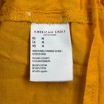 American Eagle  Babydoll Dress M Floral Yellow Orange Pink Boho Hippie Peasant Photo 7